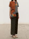 YANYAN KNITS Fall/Winter 2025: Daisy Work Jacket / V-Neck Vest / DAISY Maxi Skirt YYK-YW25-1241-LV Skirt (YYW25-2051)